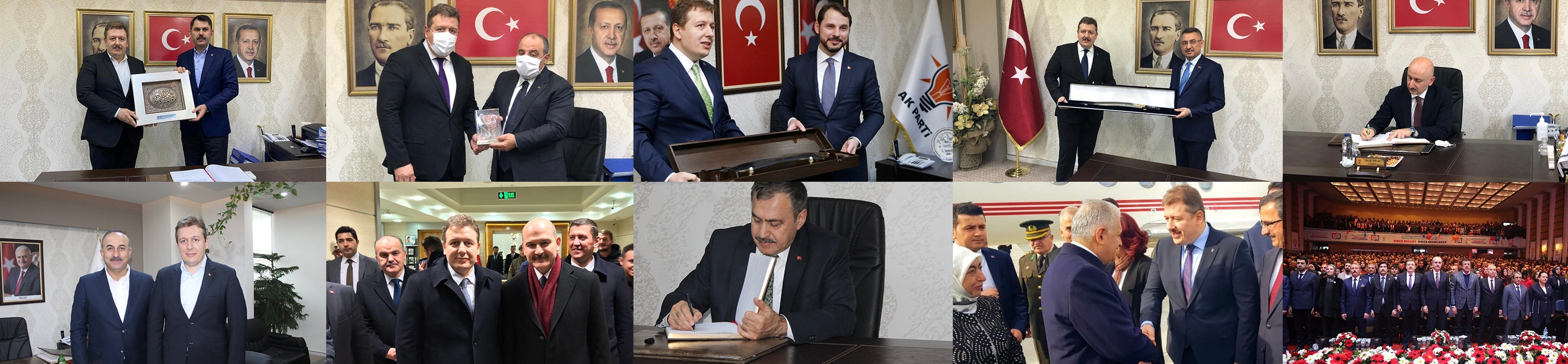 İş dünyası liderleri ve sektör temsilcileriyle görüşen Necip Filiz